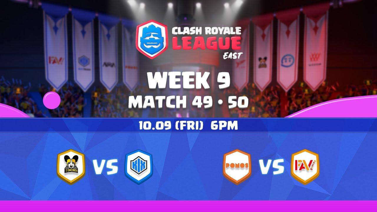 2020 クラロワリーグ イースト フォールシーズン Match49~50