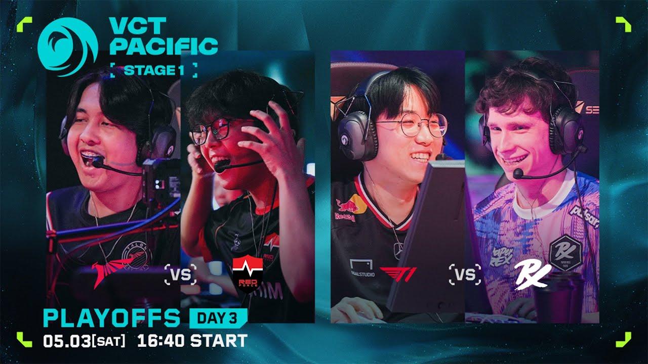 VCT Pacific 2025 : STAGE 1 - Playoffs - DAY 3