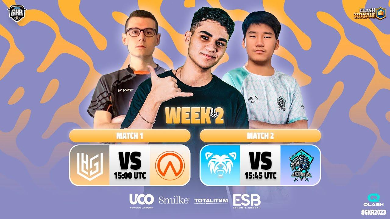 【クラロワ】GKR23 | Higher Gaming vs Ad Minchiam / Cold Bear Esport vs 40KLOUTH [Japanese]