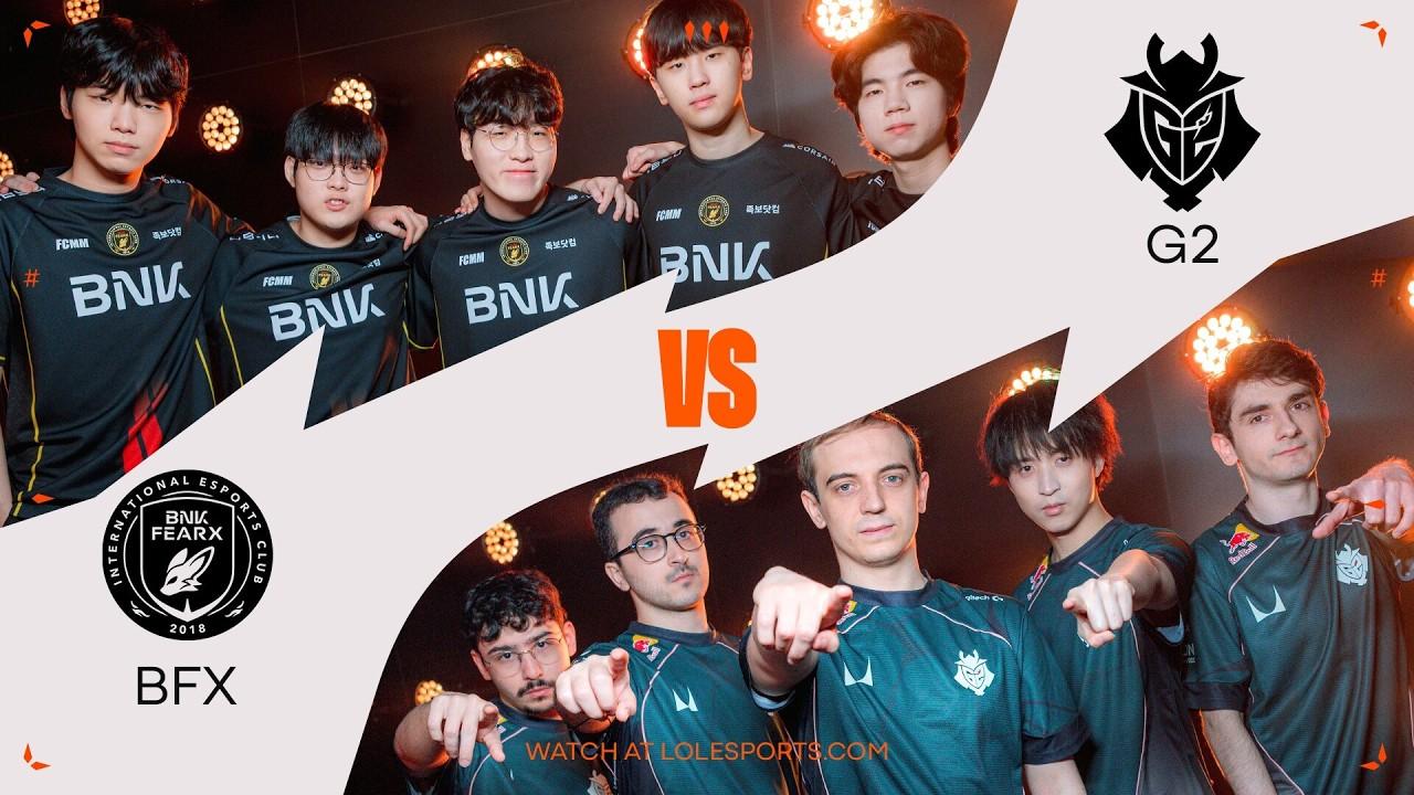 [JP] G2 vs BFX - LYON vs JDG | Group Stage Day 5 | First Stand 2026