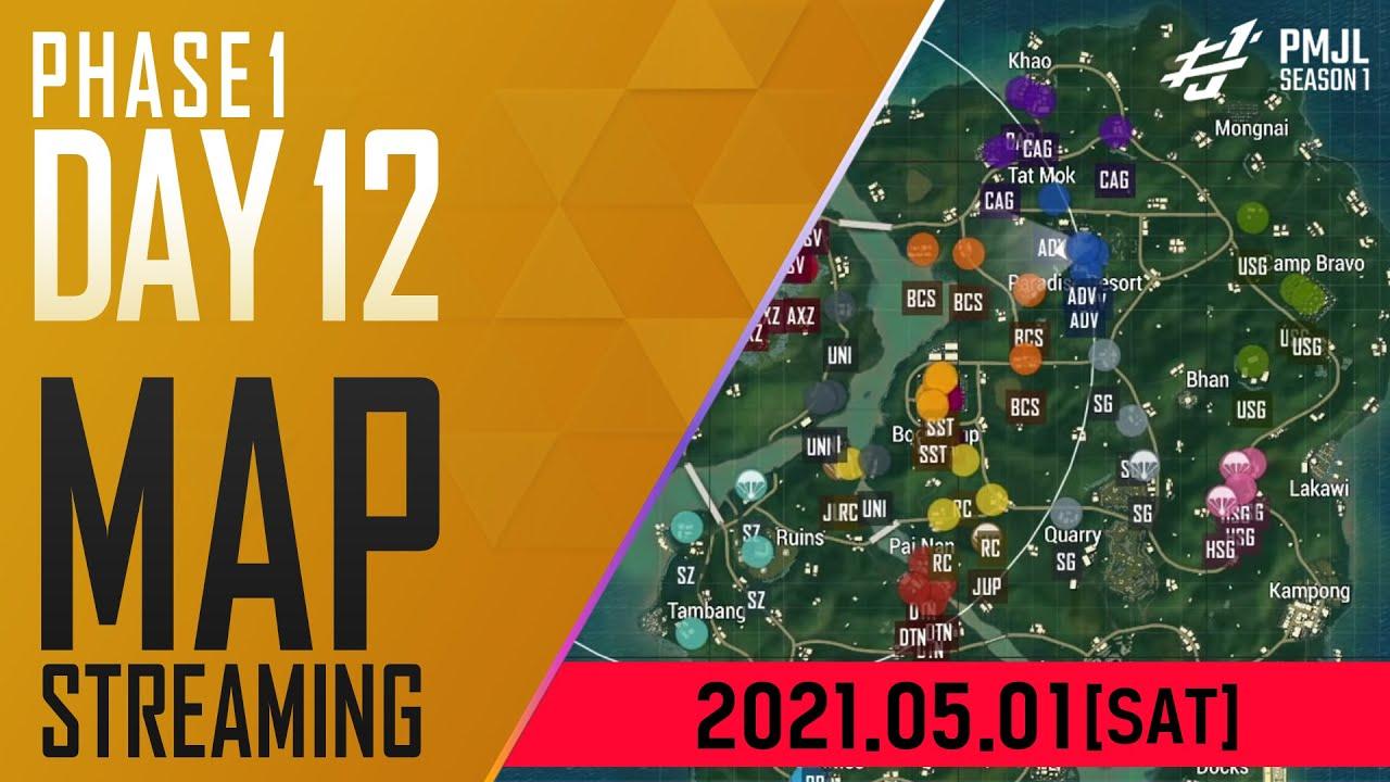 【PMJL SEASON1】Phase1 Day12 MAP配信