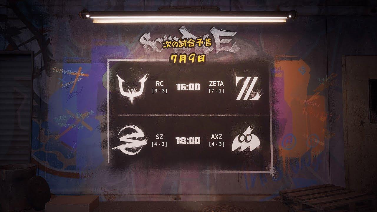 IdentityVJapanLeague レギュラーシーズン Day9（2022年夏季IJL ）