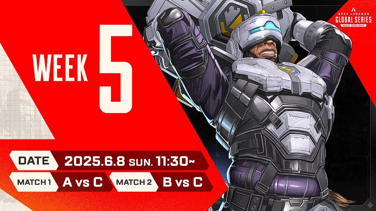 Apex Legends Global Series Year 5：Split 1 【APAC North Pro League Week 5】