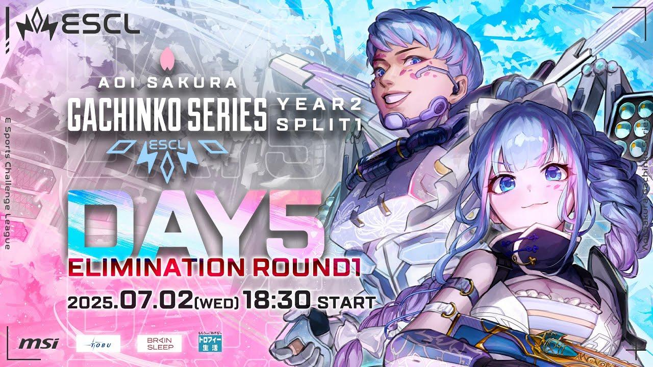 ASGS -Aoi Sakura Gachinko Series- Year 2 Split 1 | Day 5 Elimination Round 1