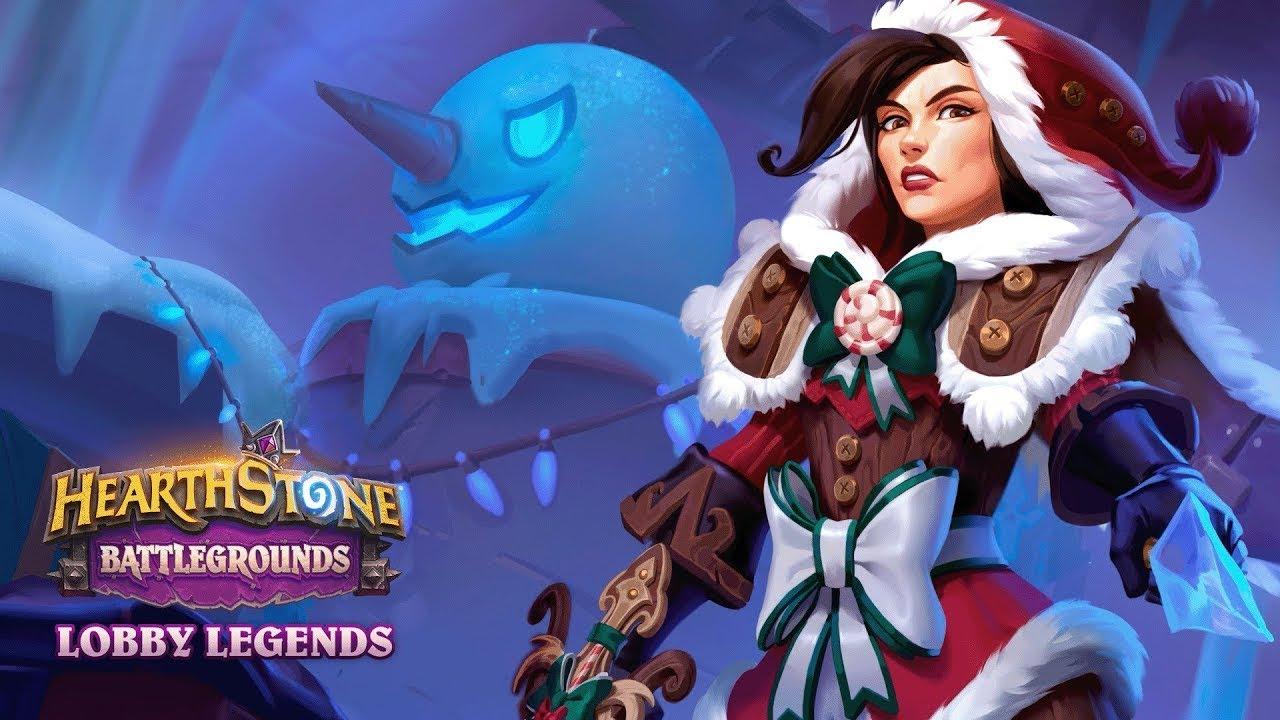 [日本語配信] 2022年ハースストーン バトルグラウンド｜ロビーレジェンド：冬至祭 Day 2