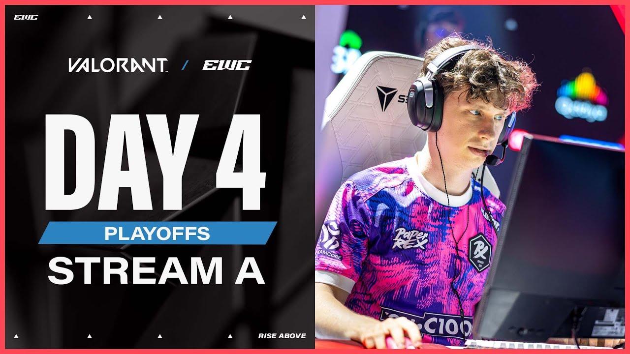 VALORANT at EWC 25 - Day 4 - Playoffs - Stream A