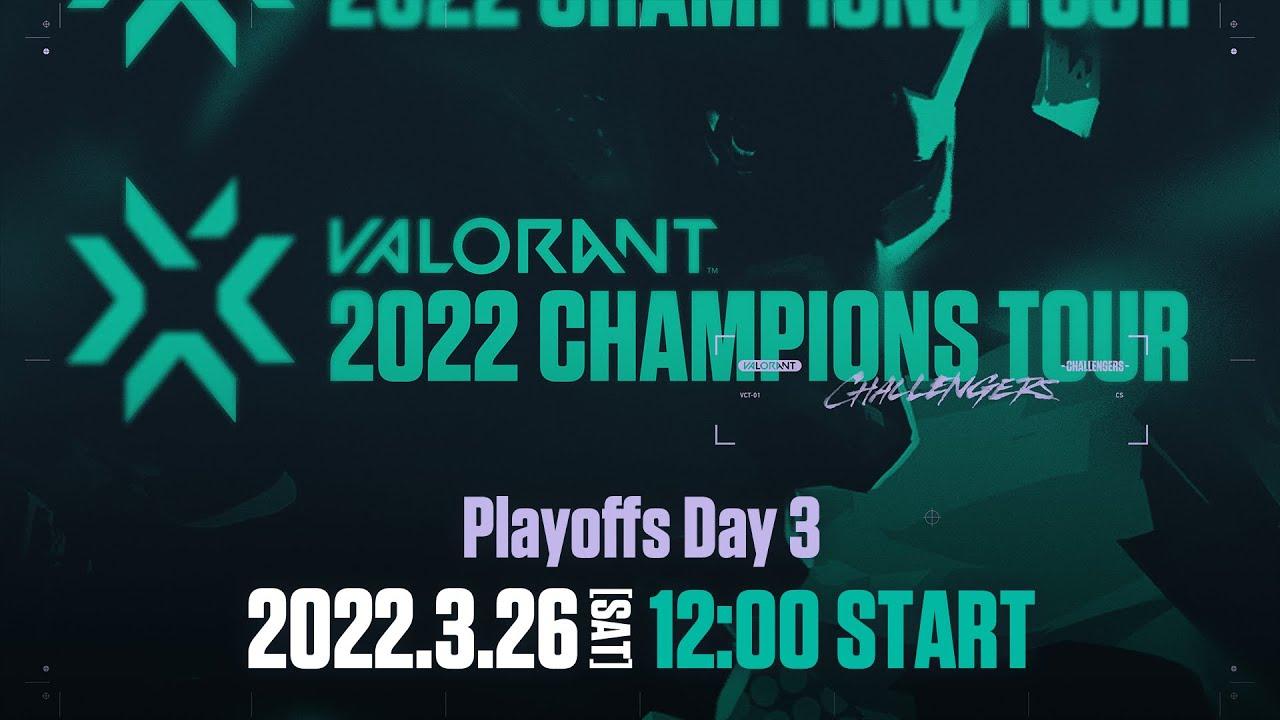 2022 VCT Stage1 - Challengers JAPAN Playoffs Day3