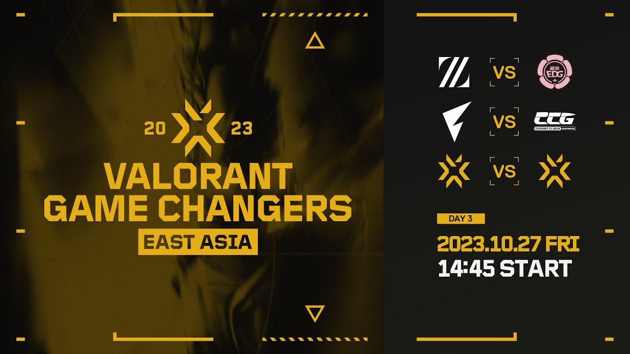 VALORANT Game Changers East Asia Day3