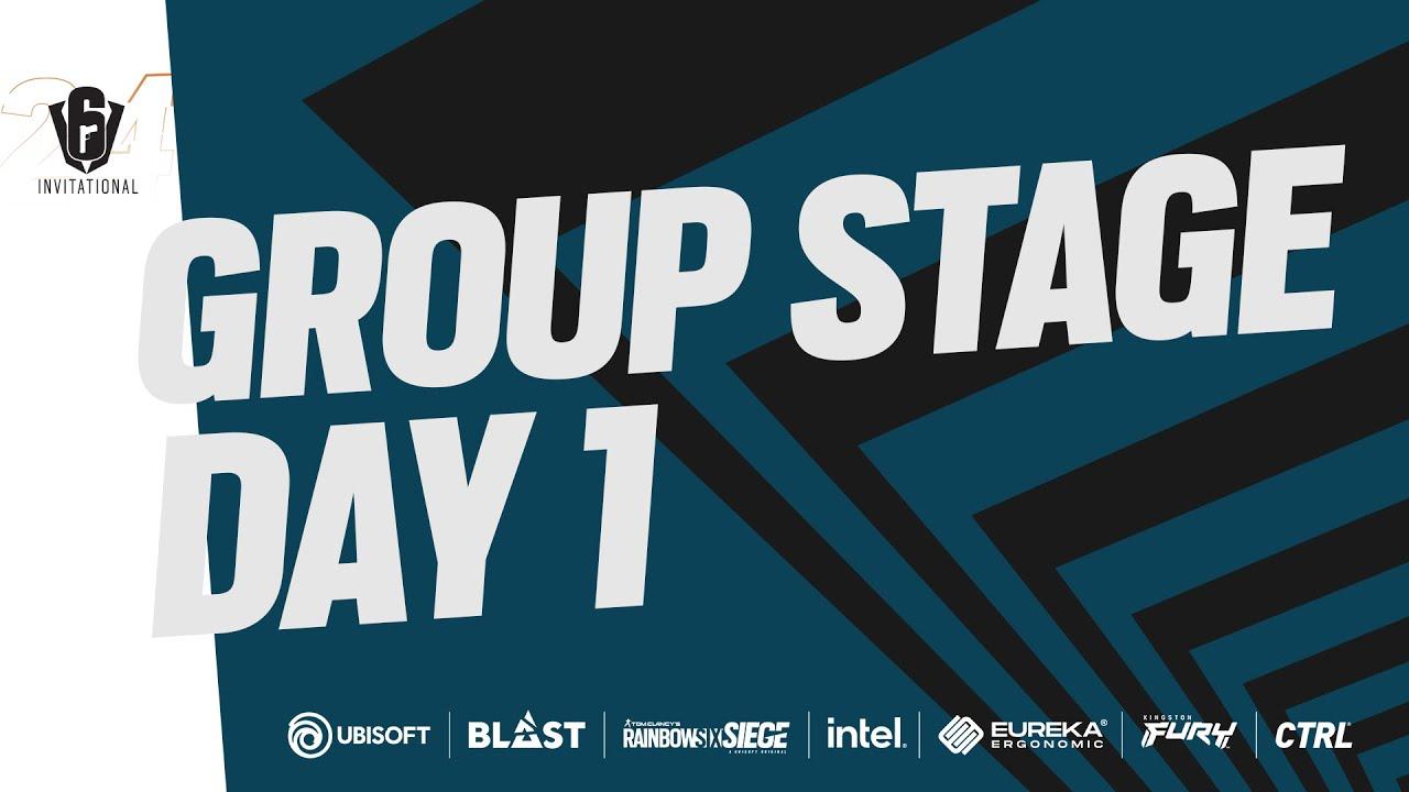 【世界大会】Six Invitational 2024 Group Stage Day1