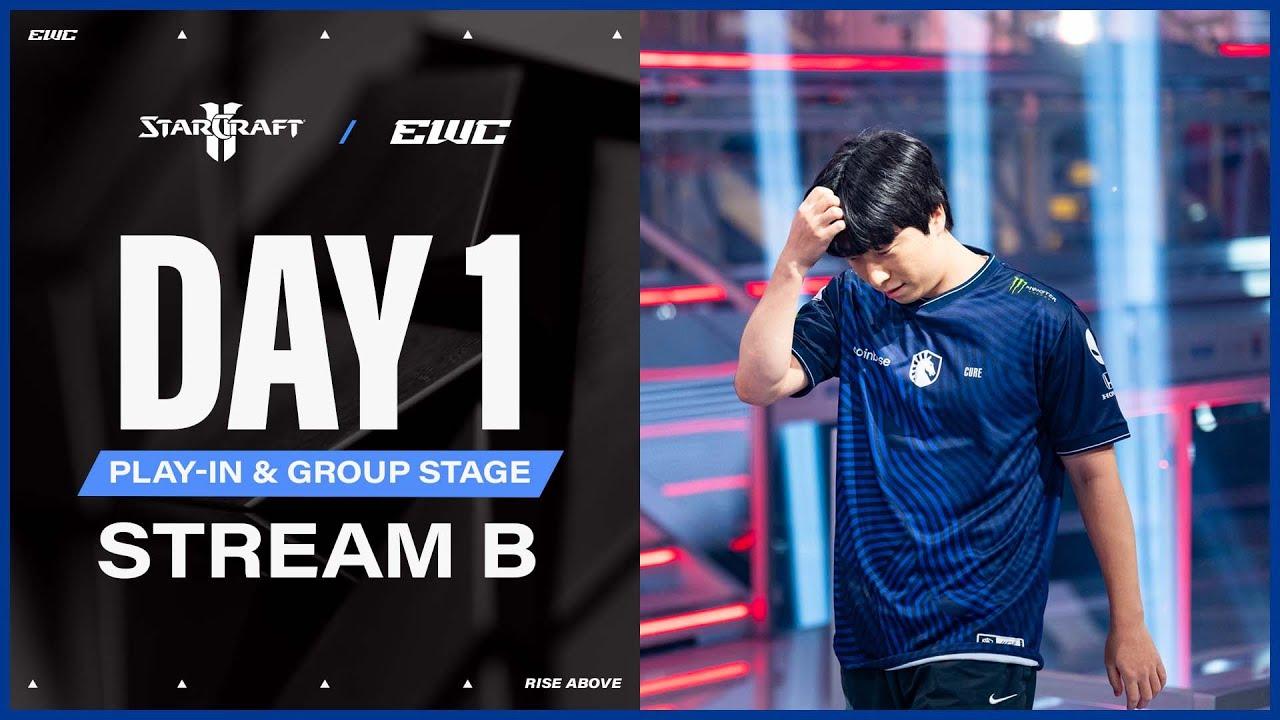 StarCraft II at EWC 25 - Day 1 - Play-In & Group Stage - Stream B
