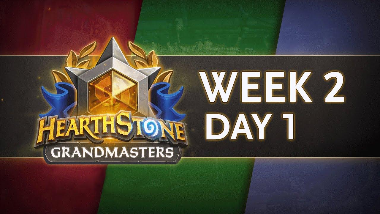 [JP] Hearthstone Grandmasters Season 1 Week 2 Day 1