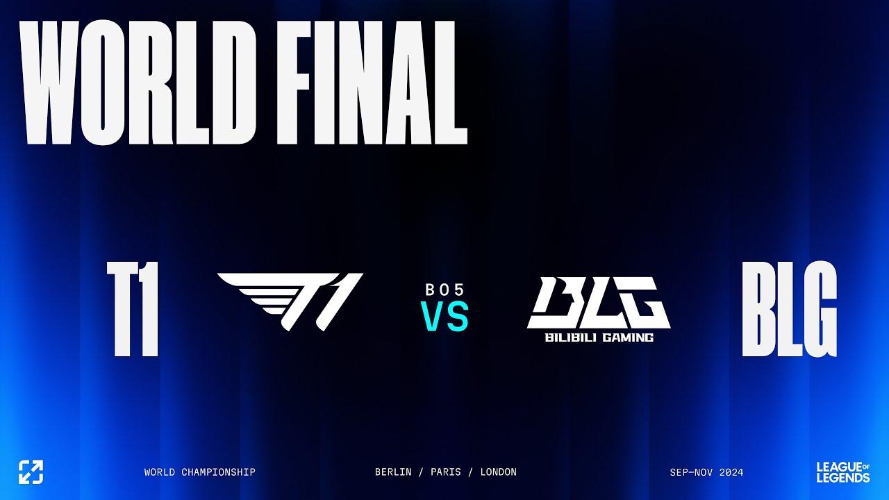 WORLDS 2024 | GRAND FINAL | T1 vs BLG