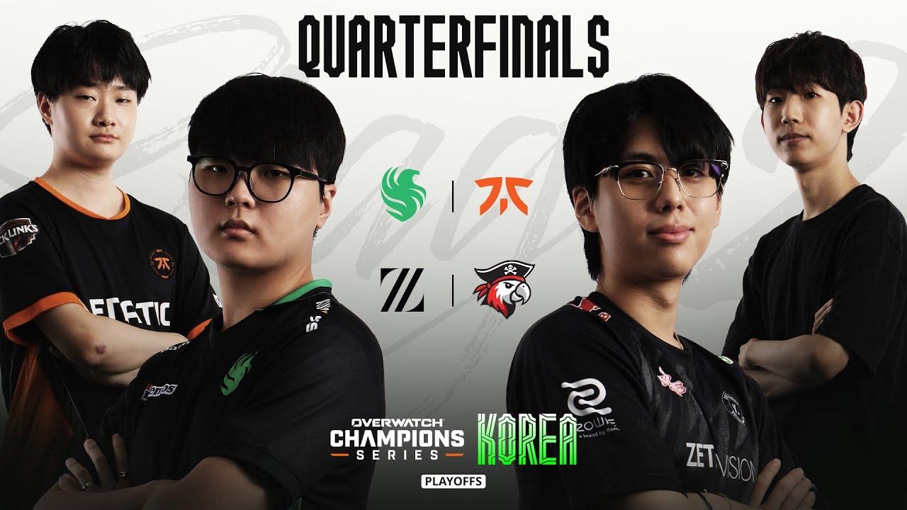 Overwatch Champions Series KOREA Stage2 (OWCS KOREA) Playoffs Day 1 [Quarterfinals]