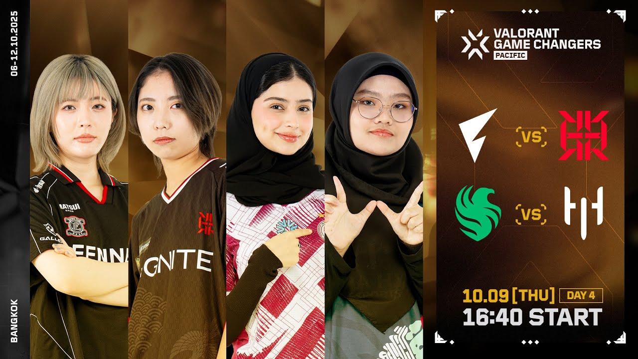 VALORANT Game Changers 2025 Pacific - Day 4