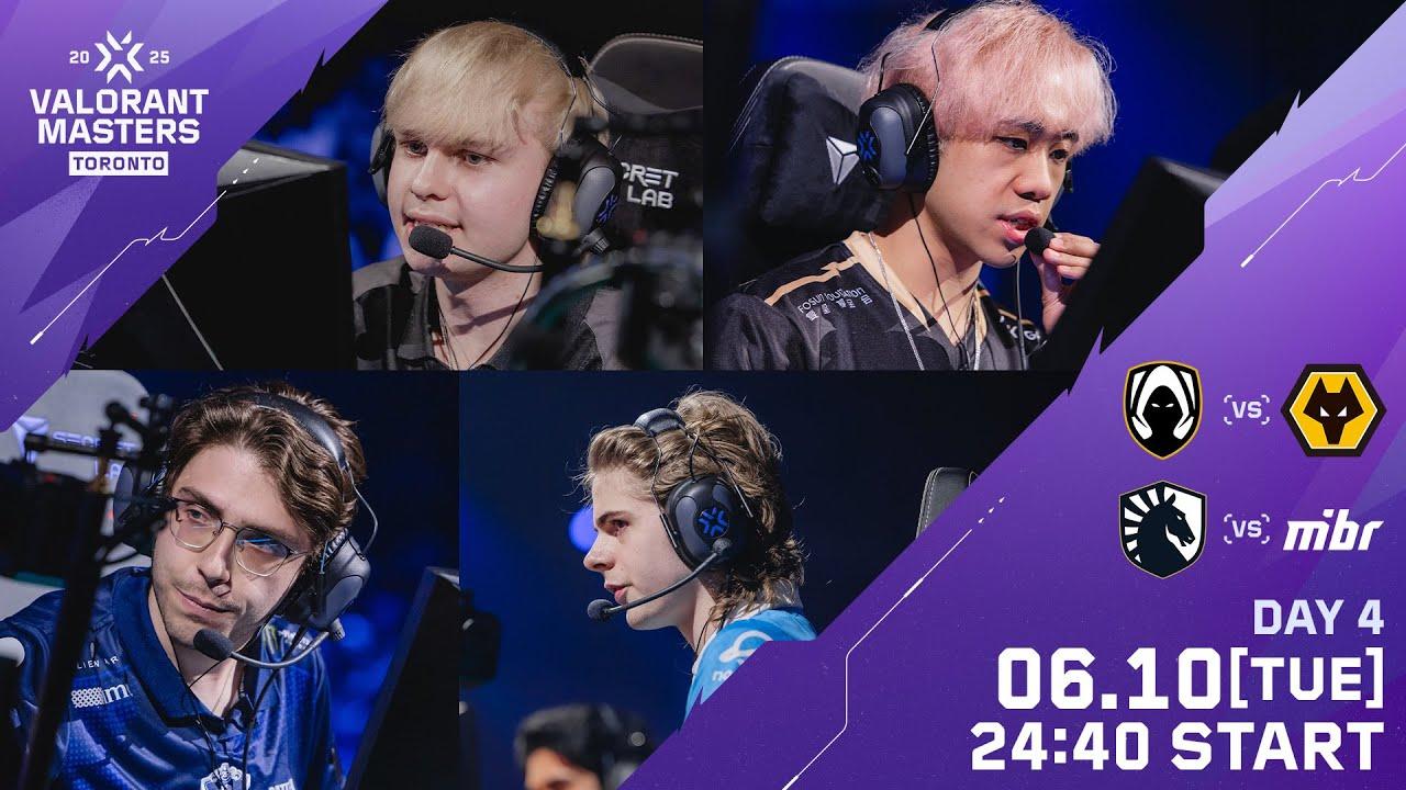VALORANT Masters Toronto 2025 - Swiss Stage - Day 4