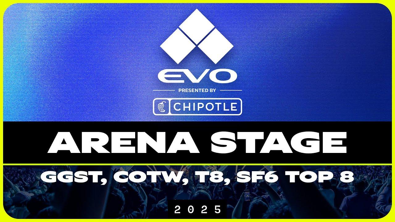 Evo 2025 Day 3: Arena Stage - STREET FIGHTER 6 - Top 8!