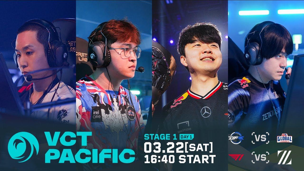VCT Pacific 2025 : STAGE 1 - DAY 1