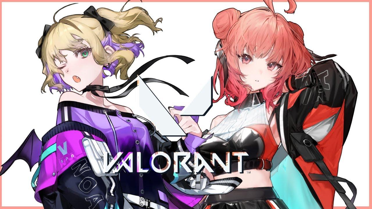 VALORANT│あかりん🍎とDUO│ぶいすぽっ！胡桃のあ