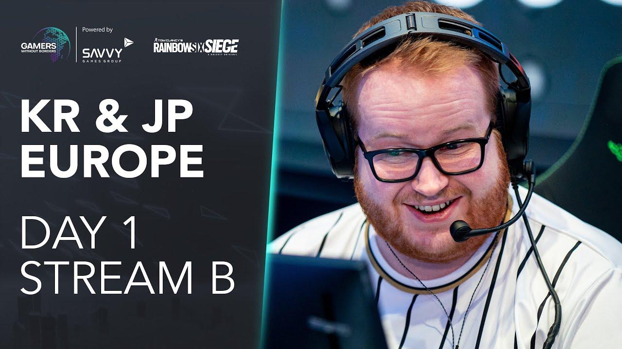 [EN] Gamers Without Borders 2023 – Rainbow Six – Day 1 – Stream B