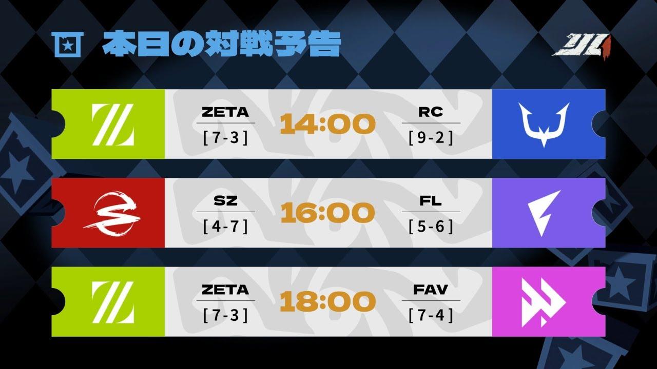 IdentityVJapanLeague レギュラーシーズン Day14 ( 2024年夏季IJL )