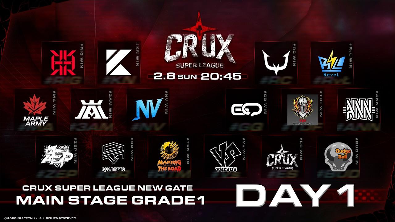 【新時代を、制圧せよ。】CSL NEW GATE : MAIN STAGE - GRADE 1 DAY 1