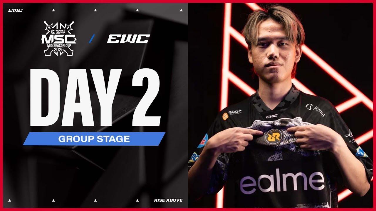 MSC at EWC 25 - Day 2 - Group Stage