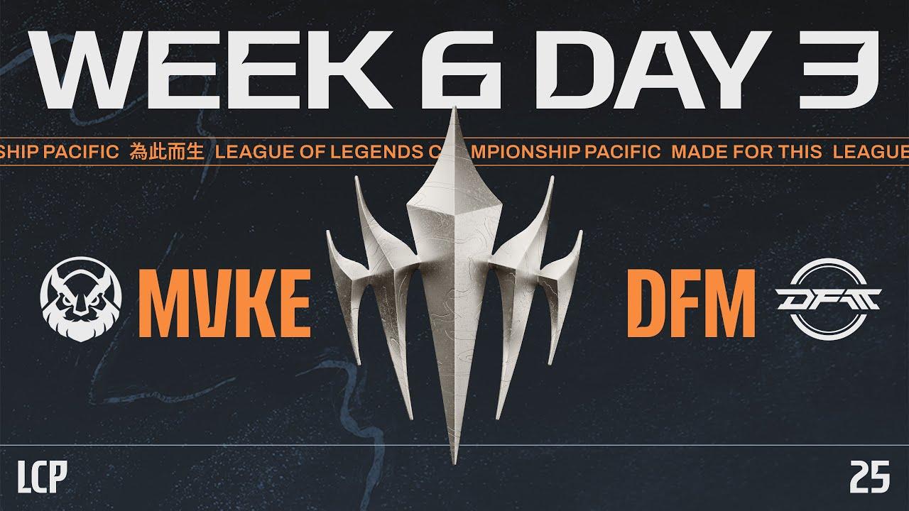 [JP] MVKE vs DFM | LCP 2025 Season Finals Week 6 Day 3