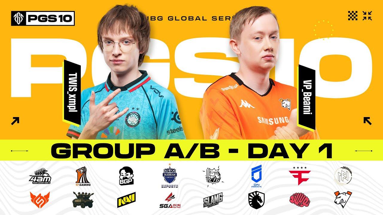 【日本語配信】PUBG Global Series 10 グループステージ DAY 1