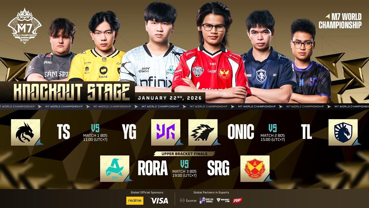 🔴 LIVE | KNOCKOUT STAGE DAY 3 | M7 World Championship | (ENG)
