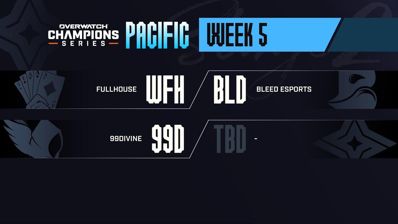 Overwatch Champions Series PACIFIC Stage2 (OWCS PACIFIC) Week 5