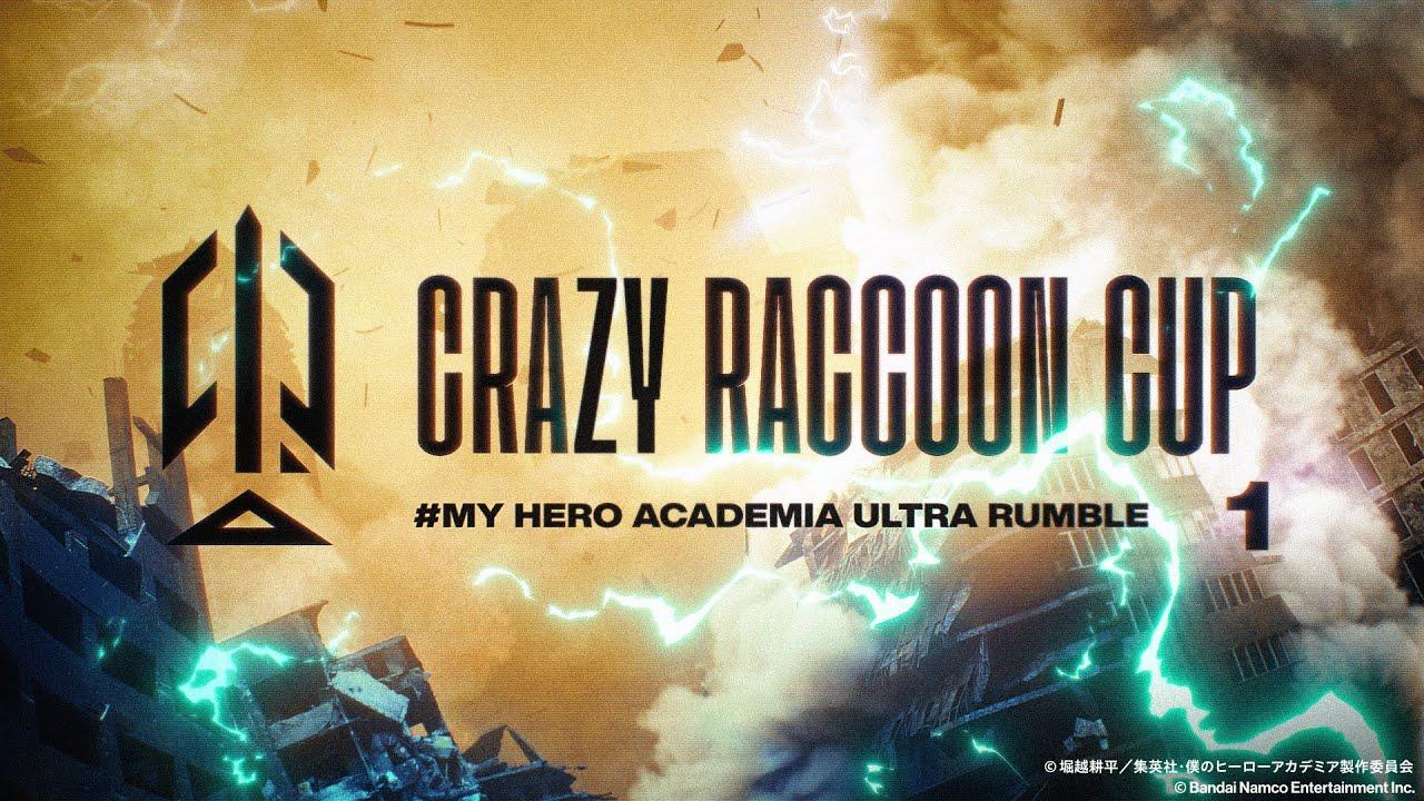 Crazy Raccoon Cup My Hero Academia Ultra Rumble