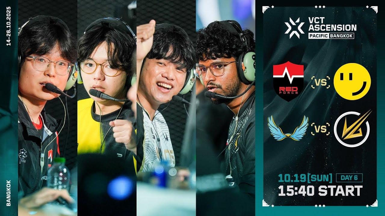 VCT Ascension Pacific Bangkok 2025 - Group Stage - Day 6