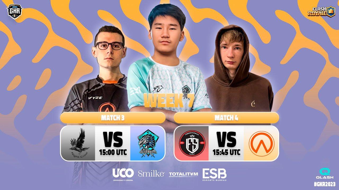 【クラロワ】GKR23 | French Swat vs Ad Minchiam [Japanese]