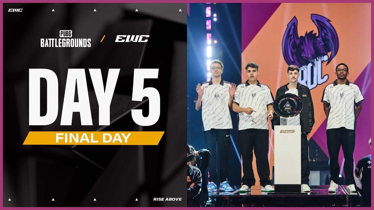 PUBG: BATTLEGROUNDS at EWC 25 - FINAL DAY!