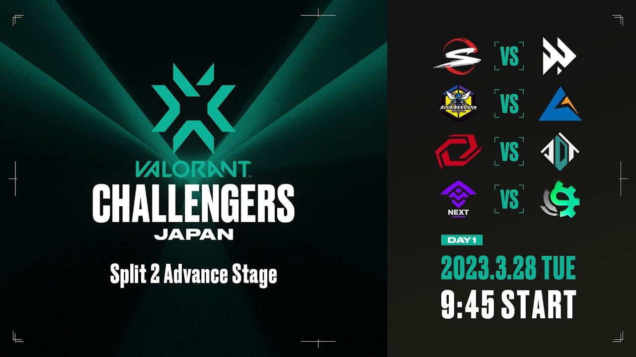 VALORANT Challengers Japan Split 2 - Advance Stage DAY 1