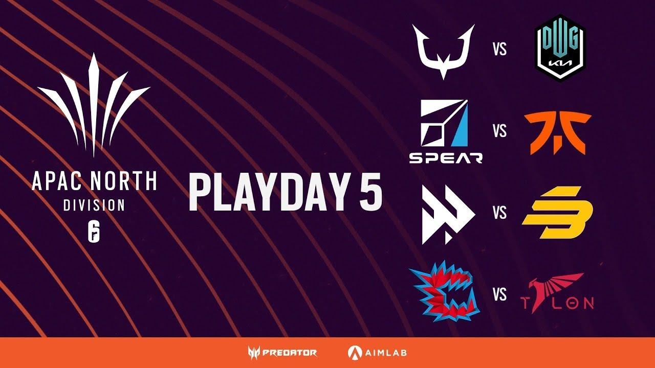 APACリーグ NORTH ステージ 2 Playday 5【収録放送】