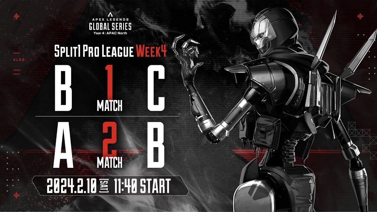 Apex Legends Global Series Year 4：Split1 【APAC North Pro League Week4】