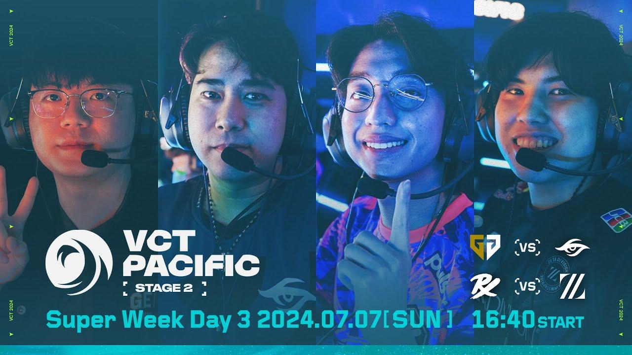 VCT Pacific - Regular Season - Super Week Day 3