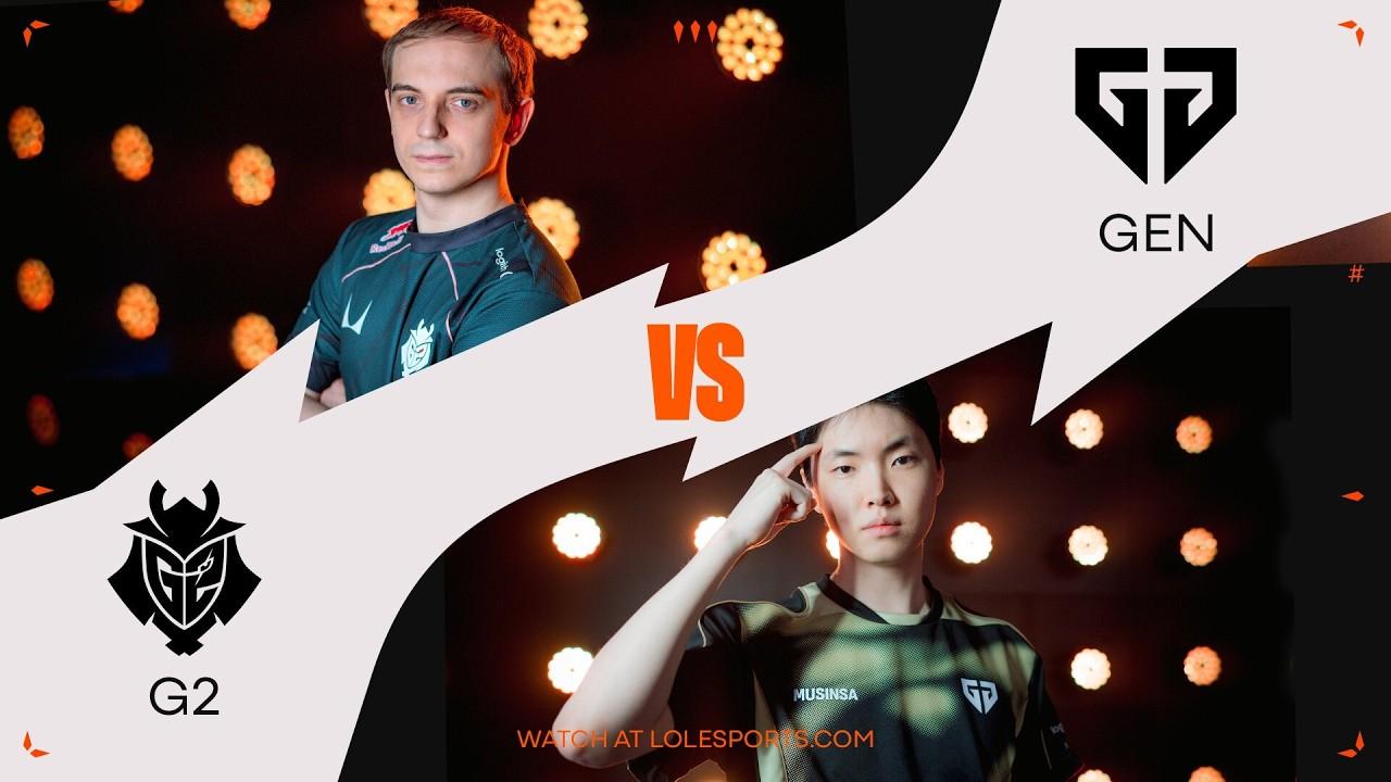 [JP] G2 vs GEN - BLG vs JDG | Semifinals Day 6 | First Stand 2026