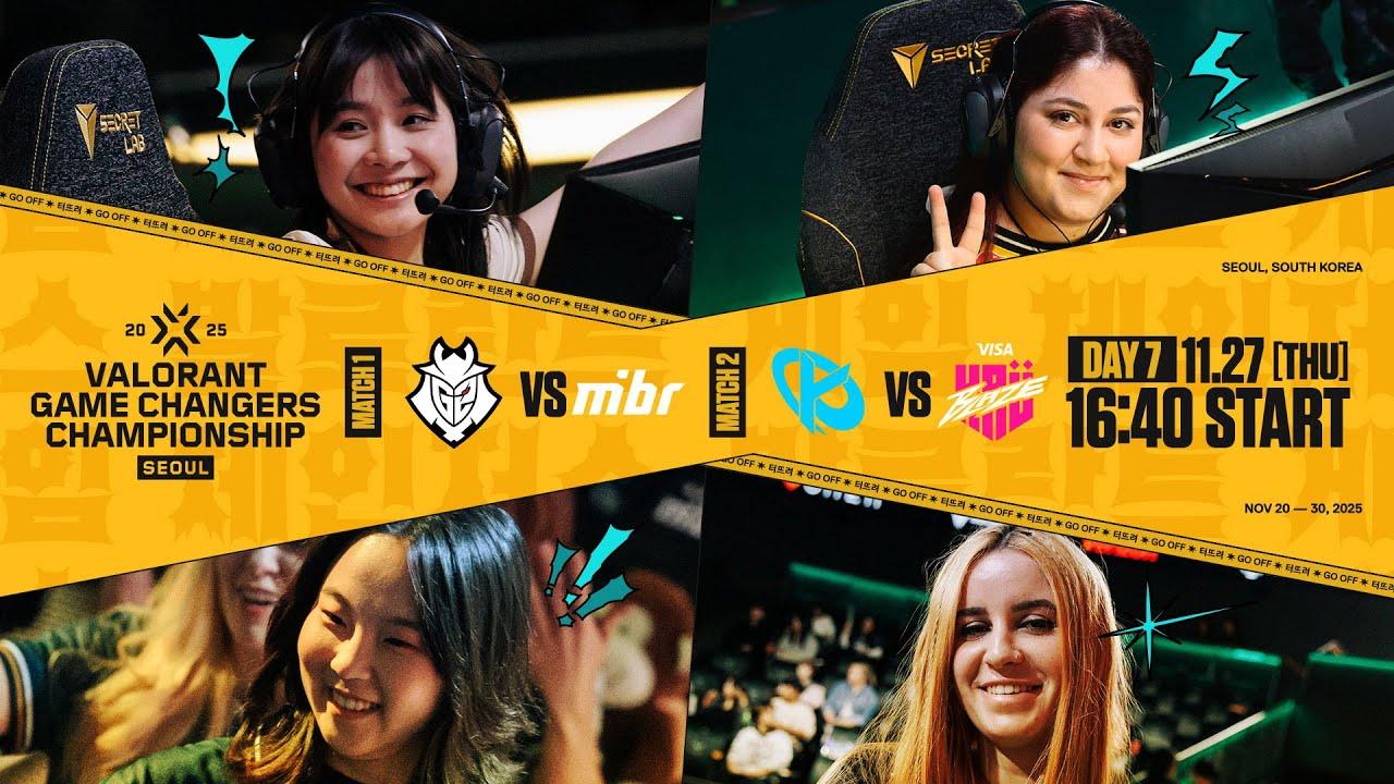 VCT Game Changers Championship 2025 - DAY 7