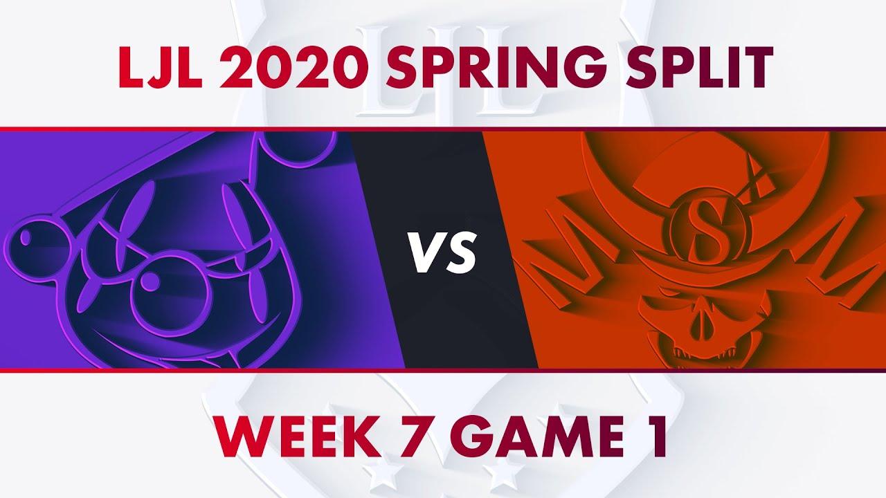 SG vs RJ｜LJL 2020 Spring Split Week 7 Game 1