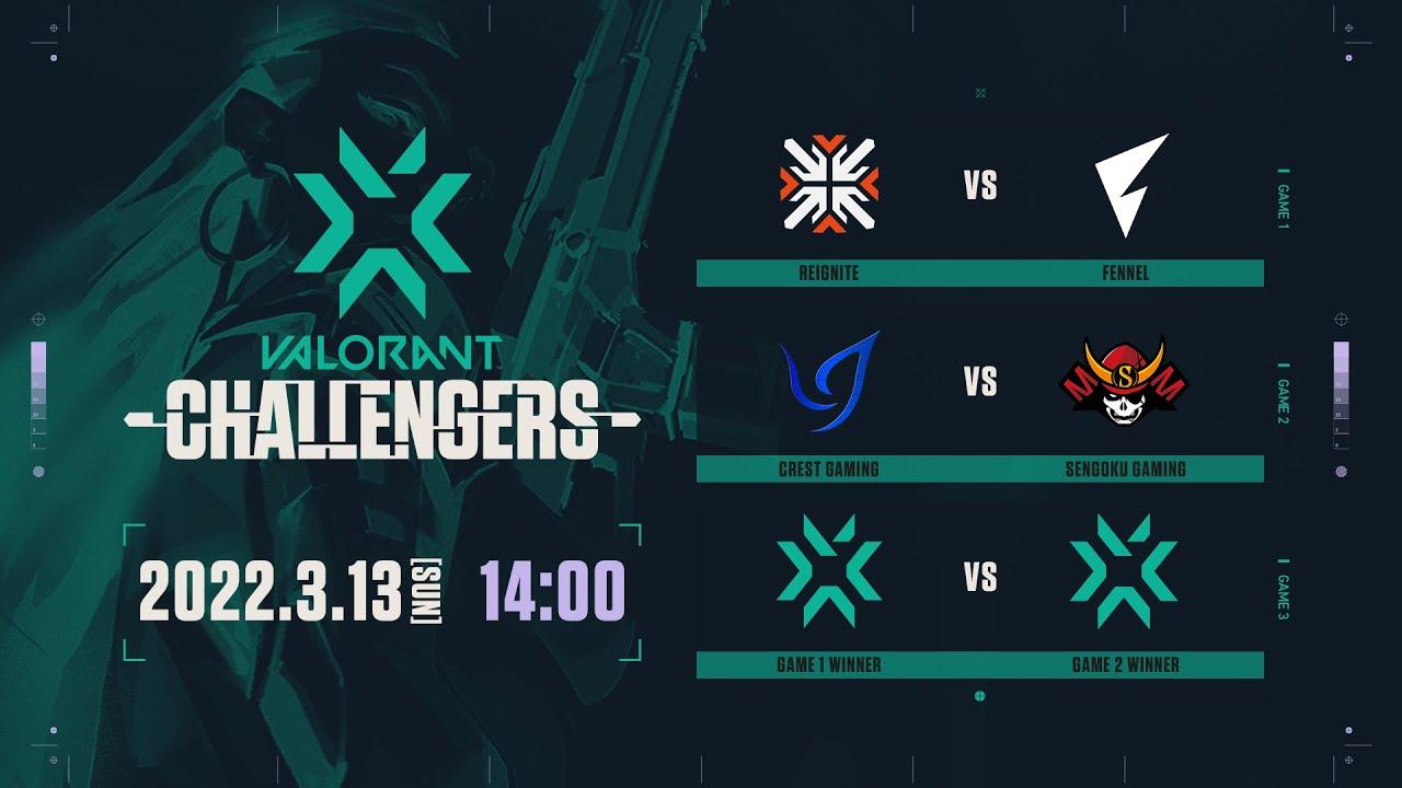 2022 VCT Stage1 - Challengers JAPAN Week2 Main Event Day2