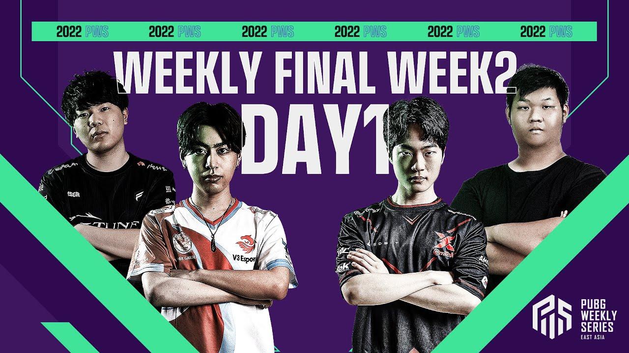 2022 PWS: Phase1 - Week2 Day1 | Weekly Final【PUBG】