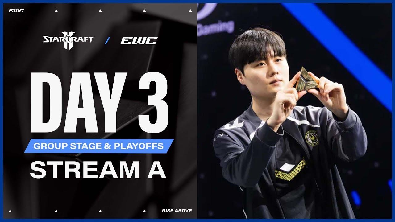 StarCraft II at EWC 25 - Day 3 - Group Stage & Playoffs - Stream A