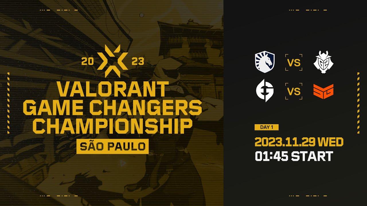 VALORANT Game Changers Championship São Paulo 2023 Day 1