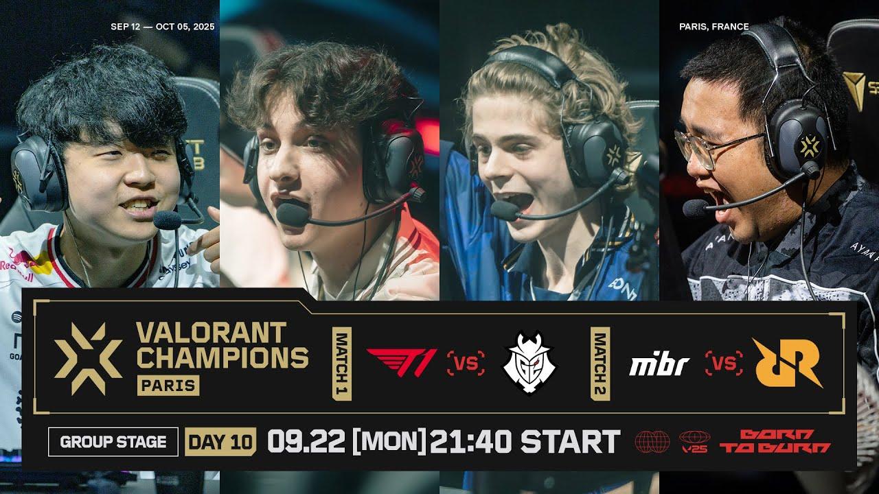 VALORANT Champions Paris — Group Stage Day 10
