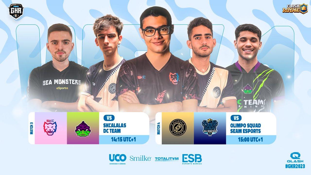 【クラロワ】GKR23 W1D2 | SK Calalas VS DC TEAM / Olimpo Squad VS SEAM Esports [日本語]