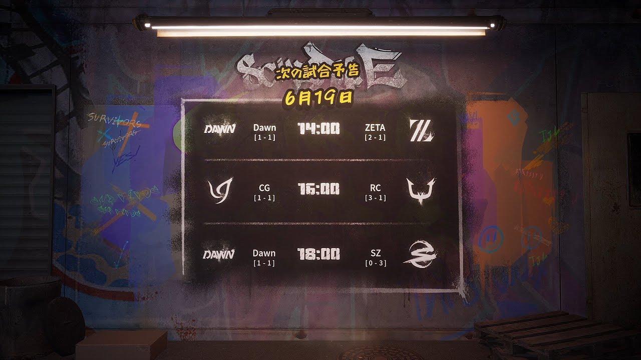 IdentityVJapanLeague レギュラーシーズン Day6（2022年夏季IJL ）