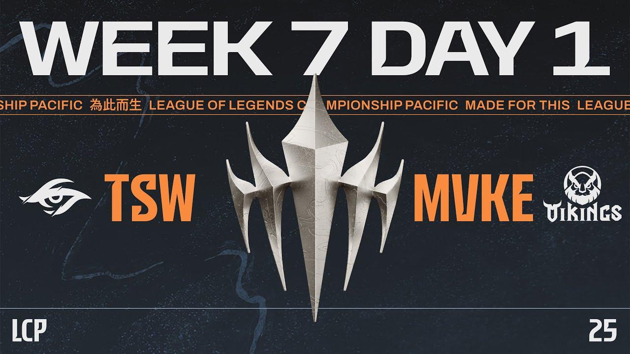 [JP] TSW vs MVKE | LCP 2025 Season Finals Week 7 Day 1