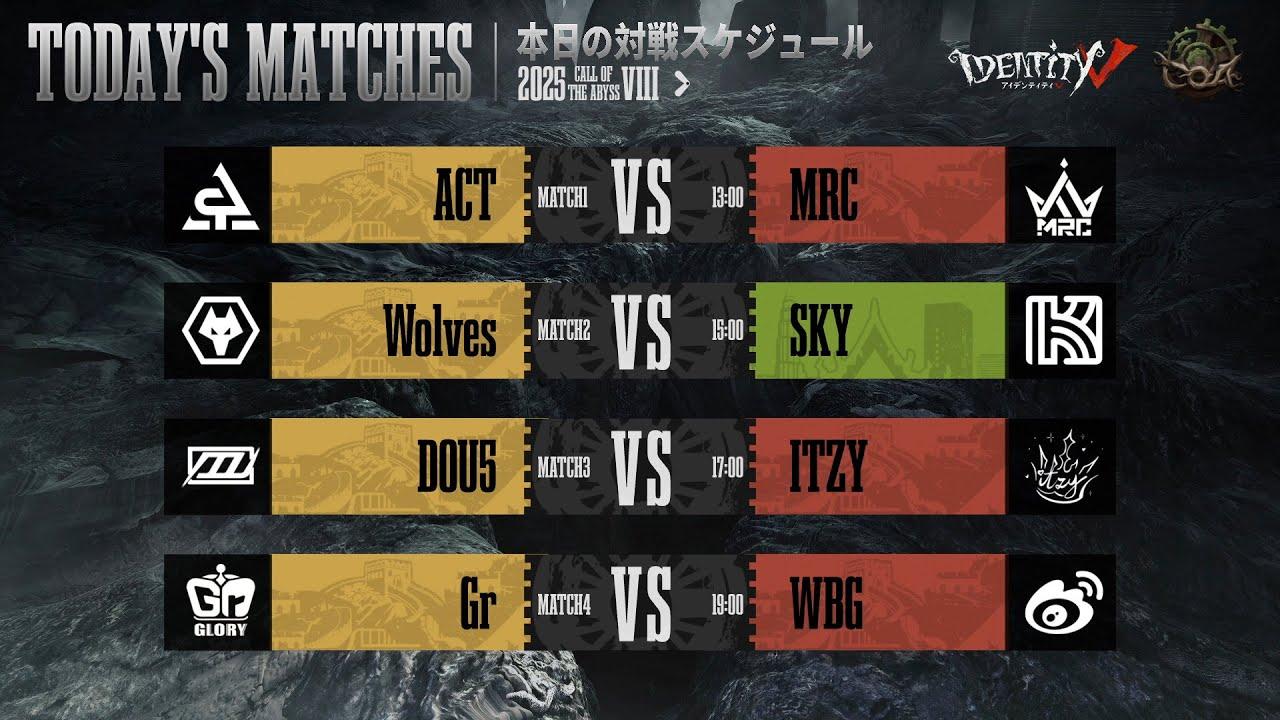 Call Of The Abyss Ⅷ ワールド決勝戦 グループ戦 Day5 (COA Ⅷ )